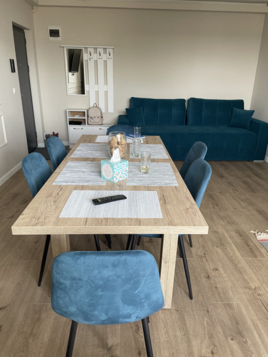 Nou, 3 camere centrul Florestiului mobilat si utilat