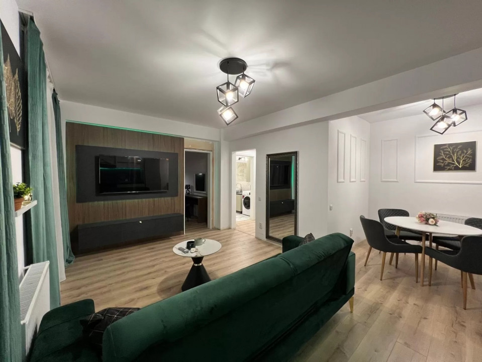 Bloc nou|Apartament nou|Mobilat si utilat|Terasa 15mp