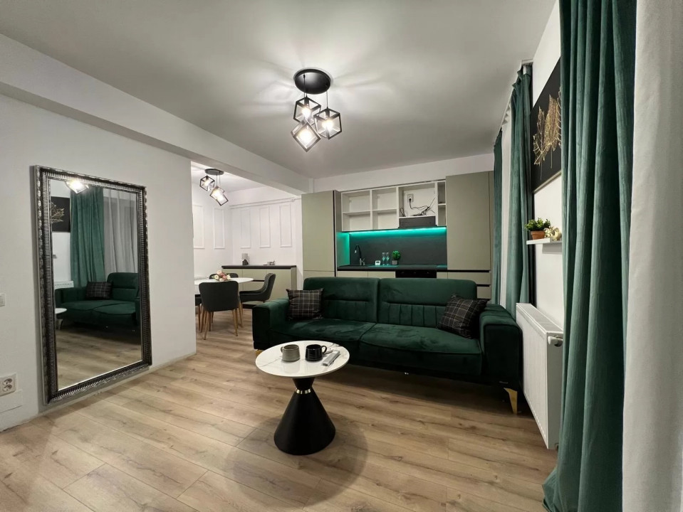 Bloc nou|Apartament nou|Mobilat si utilat|Terasa 15mp