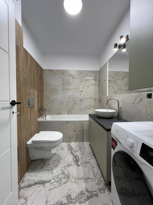 Bloc nou|Apartament nou|Mobilat si utilat|Terasa 15mp