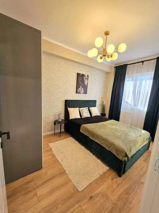 Bloc NOU|Apartament nou| Gradina 31 mp| mobilat si utilat
