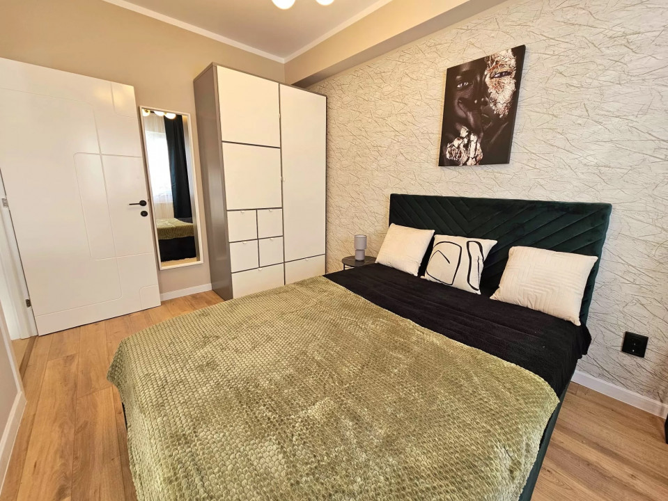 Bloc NOU|Apartament nou| Gradina 31 mp| mobilat si utilat