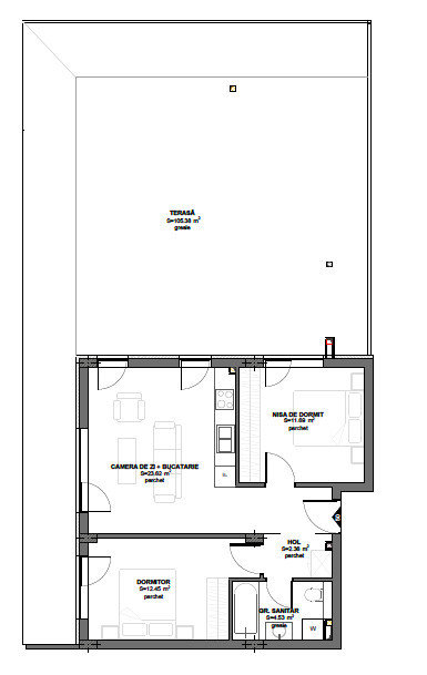 Apartamente noi finisate, cu 1-3 camere, Floresti, Cluj