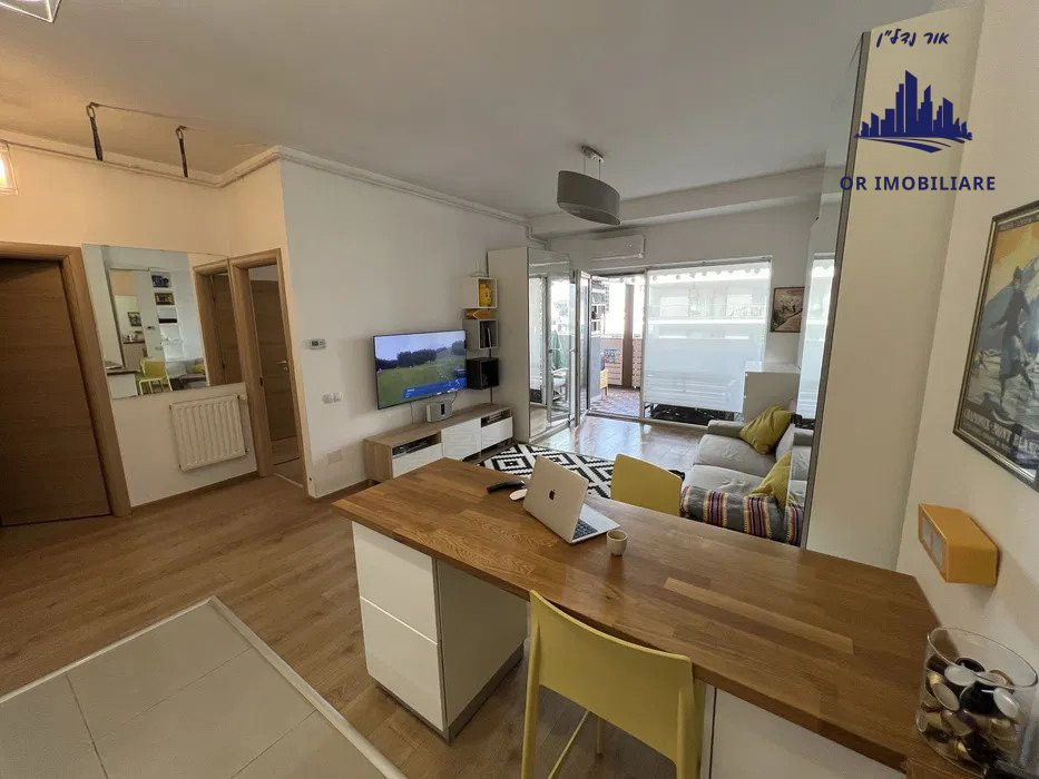 Apart. 2 camere Bonjour Residence ultrafinisat /terasa/ garaj-Buna Ziua