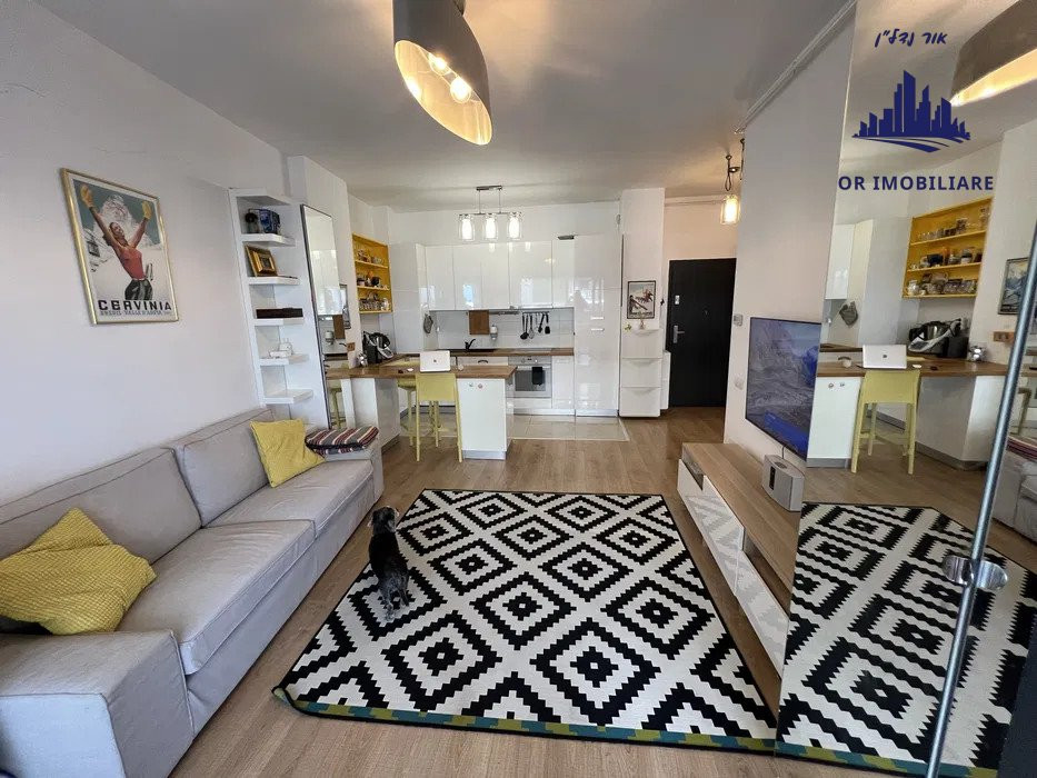 Apart. 2 camere Bonjour Residence ultrafinisat /terasa/ garaj-Buna Ziua