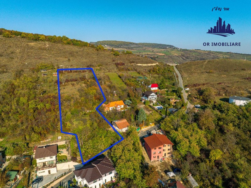 Vand teren intravilan in Baciu Teren de 3000 mp de vânzare în Baciu, cu acces di