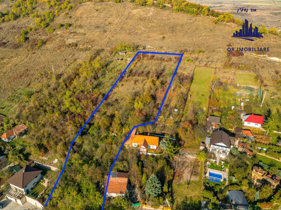 Vand teren intravilan in Baciu Teren de 3000 mp de vânzare în Baciu, cu acces di