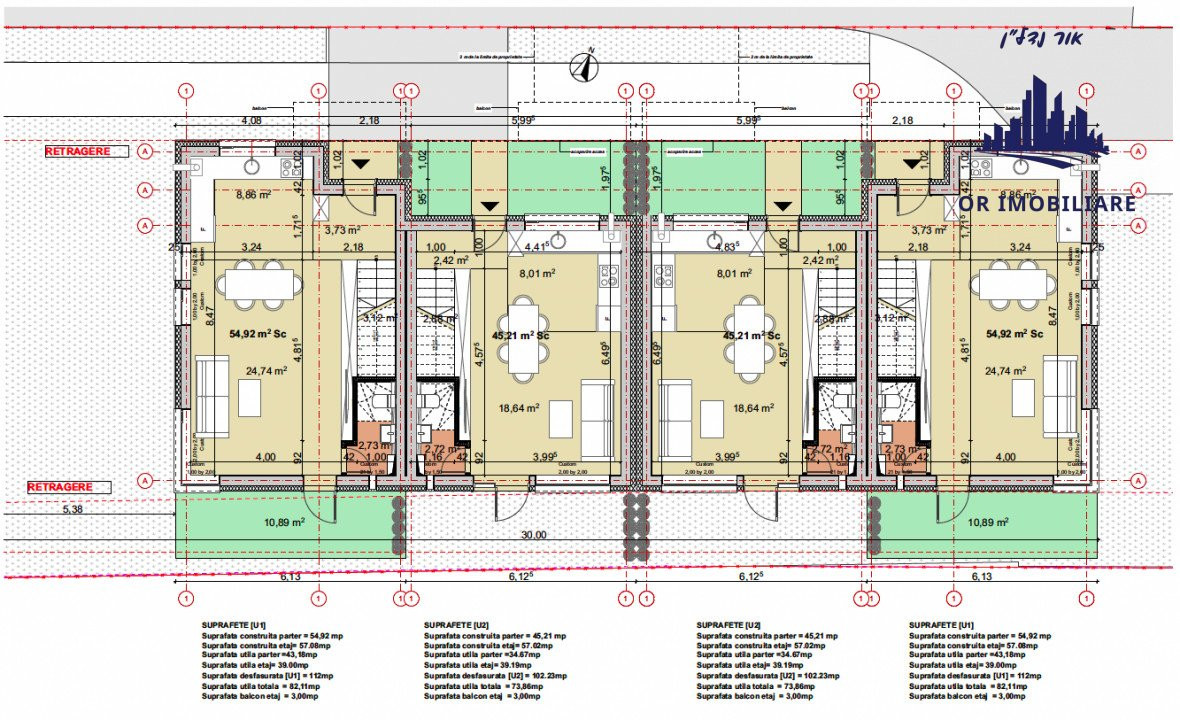 Proiect de case insiruite Dezmir, zona Planoare