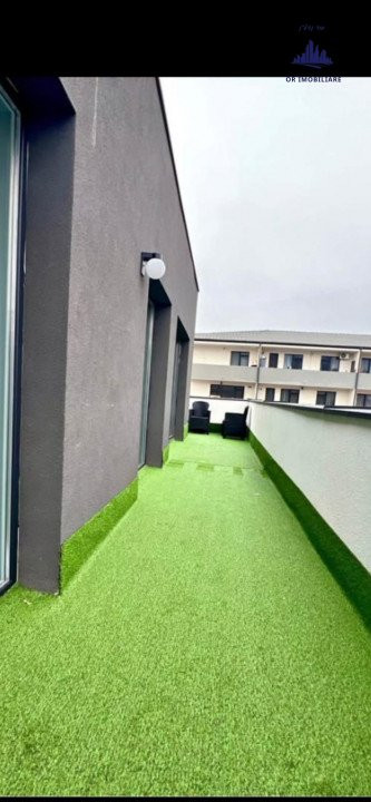 Terra, Apartament 2 camere cu bucatarie separata si terasa de 20 mp