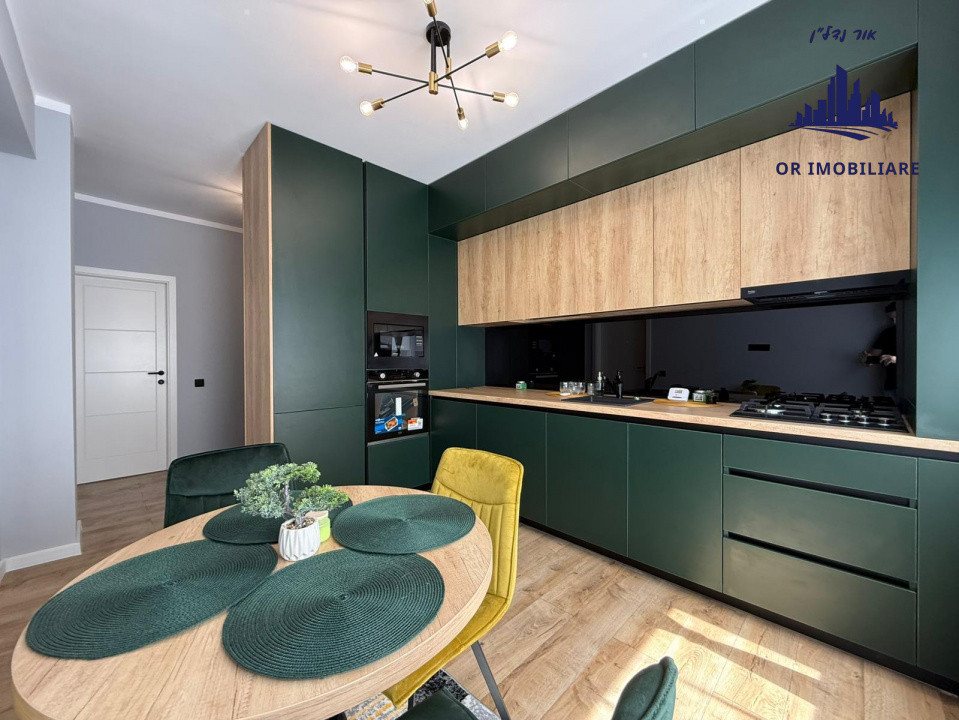 Apartament nou, spațios și complet mobilat – Florești, Teilor 